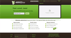 Desktop Screenshot of e-arved.eu